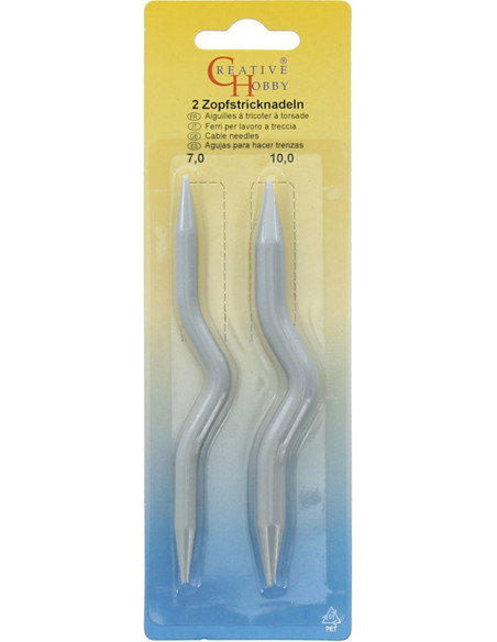 Ferri per trecce - N° 7.0 e 10.0