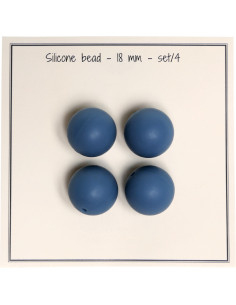 Perle in silicone da 18 mm per sonagli, clip per ciuccio bebé 2
