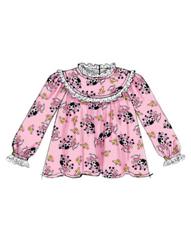Modello per top, camicie da notte, pantaloncini e pantaloni - McCall's 6831