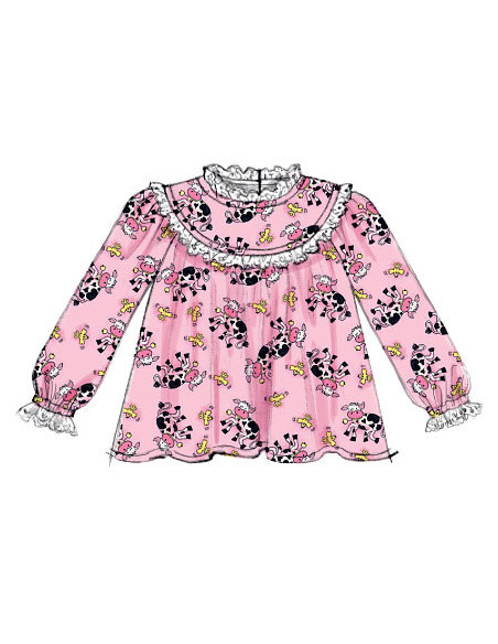 Modello per top, camicie da notte, pantaloncini e pantaloni - McCall's 6831
