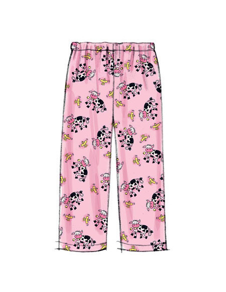 Modello per top, camicie da notte, pantaloncini e pantaloni - McCall's 6831