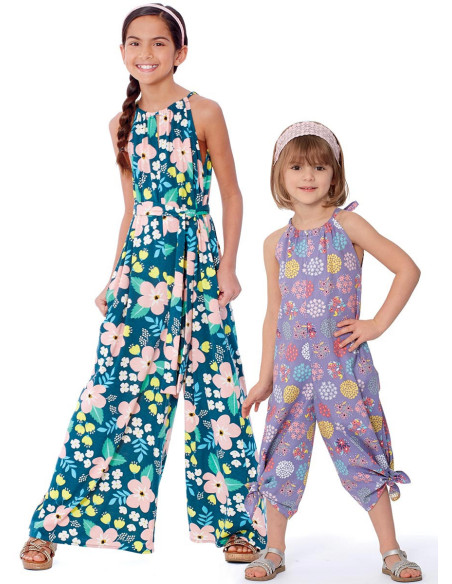 Modello di tutina, tuta e cintura - McCall's 7917