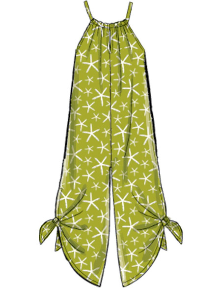 Modello di tutina, tuta e cintura - McCall's 7917