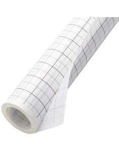 Rotolo di carta velina quadrettata per modelli - 80 cm x 15 metri