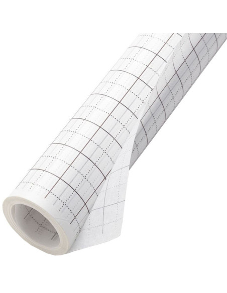 Rotolo di carta velina quadrettata per modelli - 80 cm x 15 metri