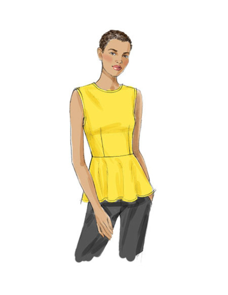 Modello di top - Vogue 8815