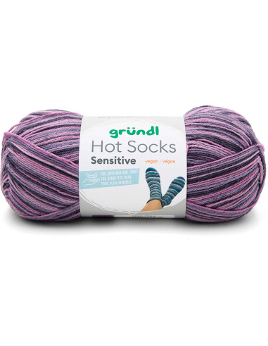 Filato per calze Hot Socks Sensitive Gründl