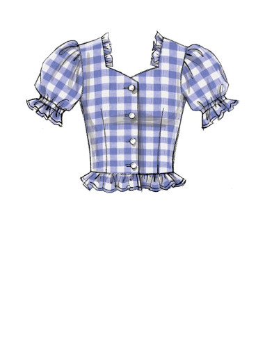 Modello di top - McCall's 7900