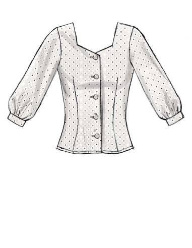 Modello di top - McCall's 7900