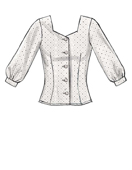 Modello di top - McCall's 7900