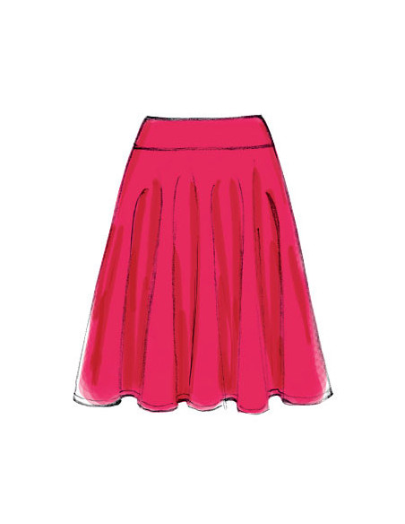 Modello di gonna - McCall's 6966