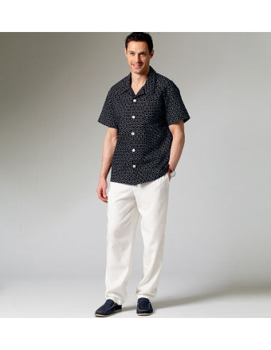 Modello di camicia, pantaloncini e pantaloni - McCall's 6972