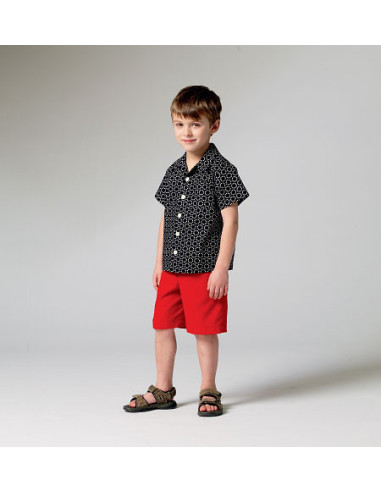 Modello di camicia, pantaloncini e pantaloni - McCall's 6972