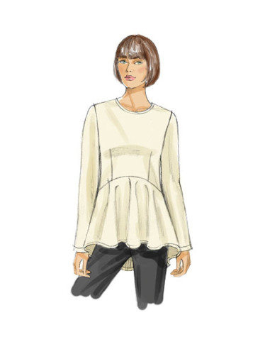 Modello di top - Vogue 8815