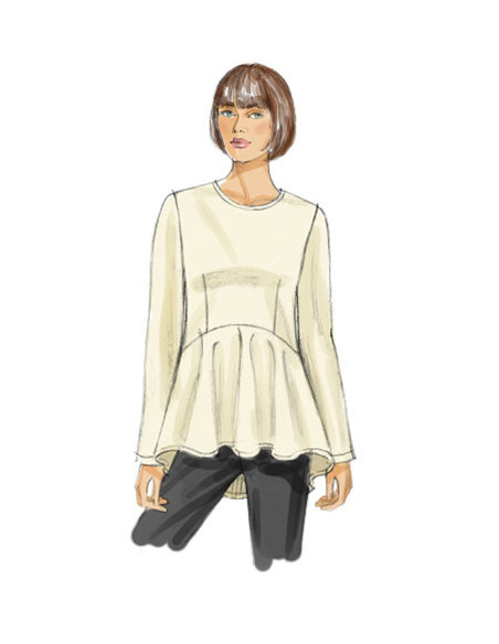 Modello di top - Vogue 8815