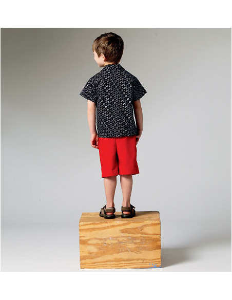 Modello di camicia, pantaloncini e pantaloni - McCall's 6972