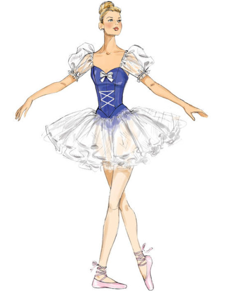 Modello di costumi da balletto - McCall's 7615