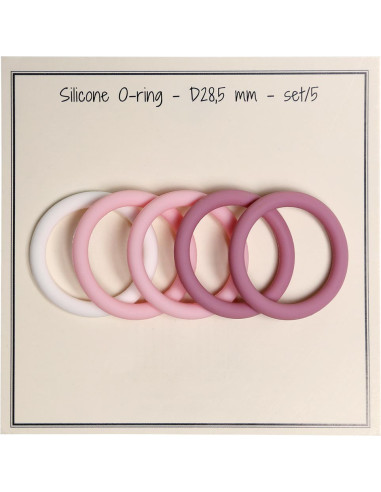 Anelli in silicone per porta ciuccio