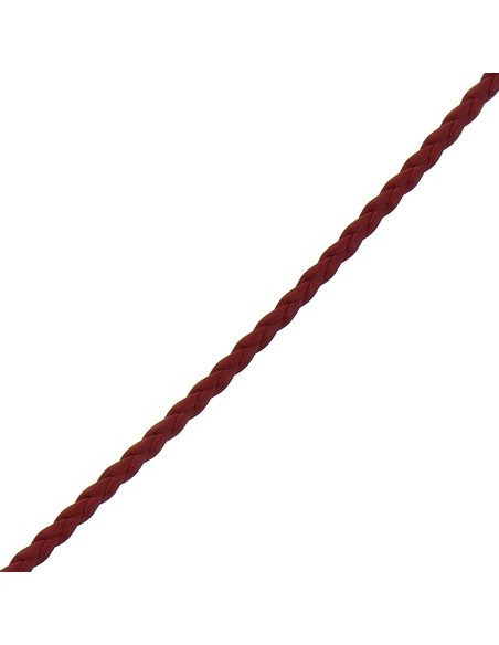 Treccia simile bordeaux