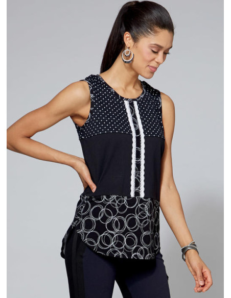 Modello di top - McCall's 7600