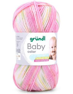 Filato per neonati Baby color Gründl 2