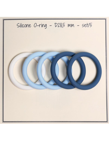 Anelli in silicone per porta ciuccio