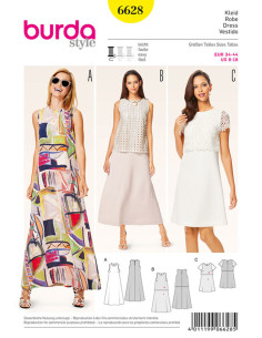Modello di abito - Burda 6628