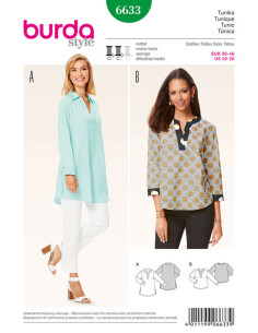 Modello di tunica - Burda 6633