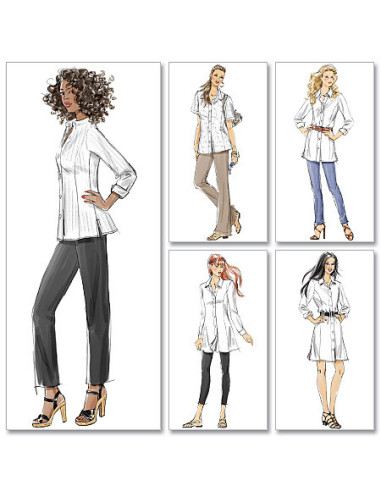Modello di camicetta - McCall's 6124