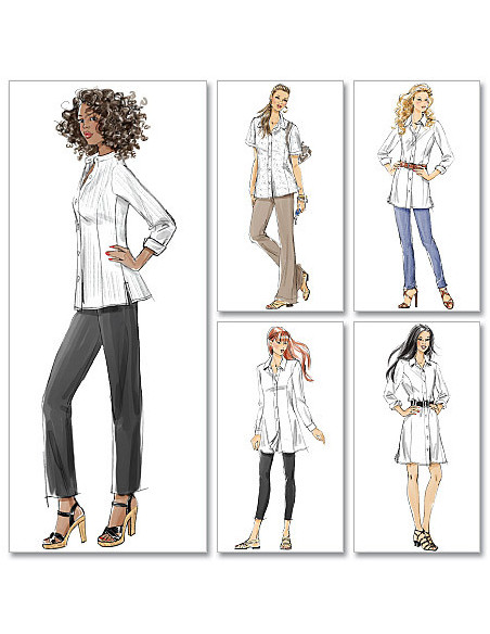 Modello di camicetta - McCall's 6124