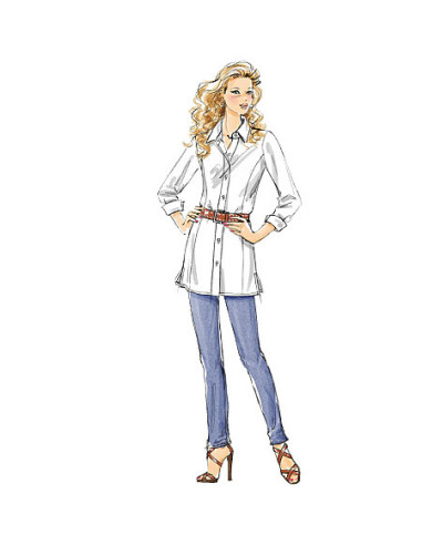 Modello di camicetta - McCall's 6124
