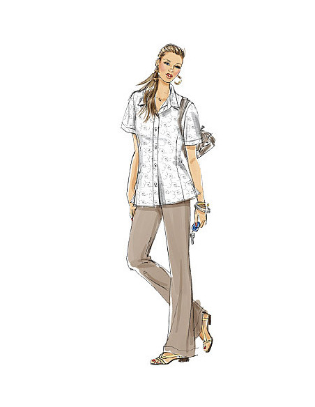 Modello di camicetta - McCall's 6124