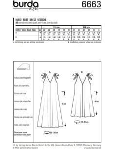 Modello di abito - Burda 6663 2
