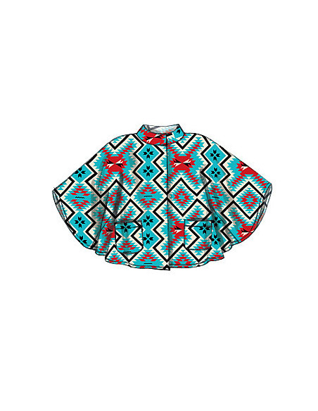 Modello di poncho - McCall's 7202
