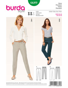 Modello di pantaloni - Burda 6689