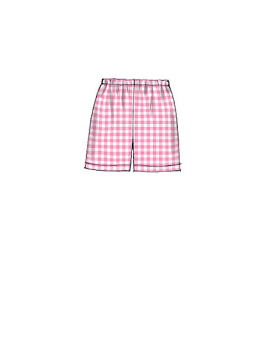 Modello di accappatoio, cintura, top, abito, pantaloncini e pantaloni - McCall's 7297