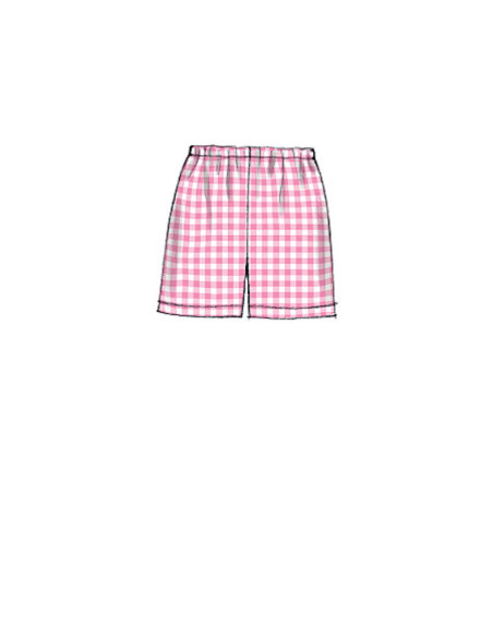 Modello di accappatoio, cintura, top, abito, pantaloncini e pantaloni - McCall's 7297