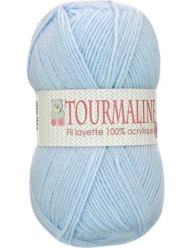 Confezione di 2 gomitoli di filato per maglieria layette Tourmaline