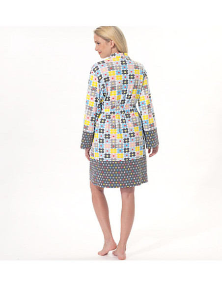 Modello di accappatoio, cintura, top, abito, pantaloncini e pantaloni - McCall's 7297