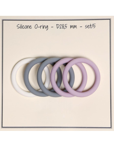 Anelli in silicone per porta ciuccio