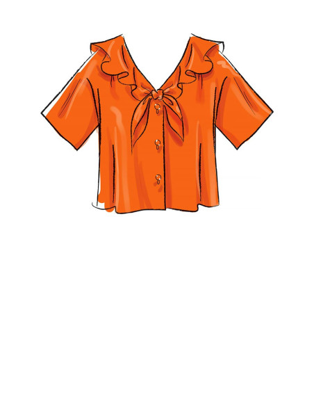 Modello di top - McCall's 7976