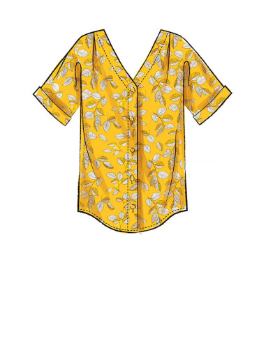 Modello di top - McCall's 7976
