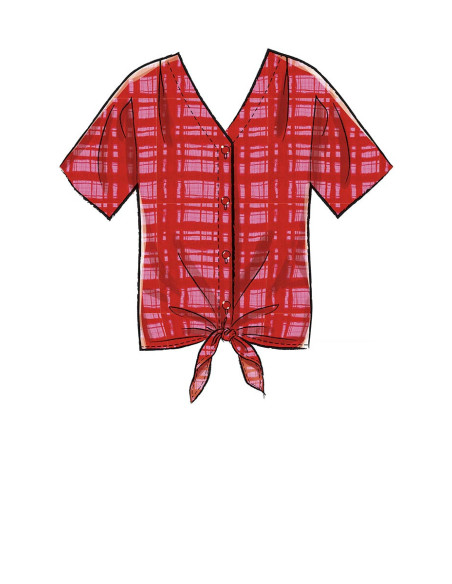 Modello di top - McCall's 7976