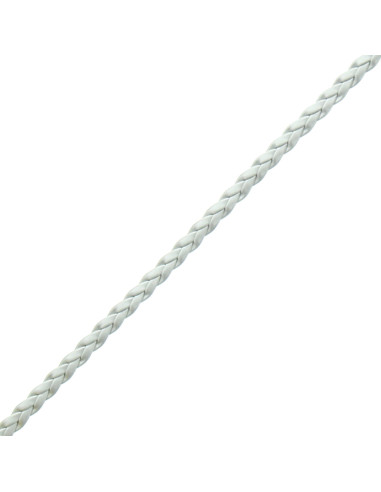 Treccia simil argento opaco