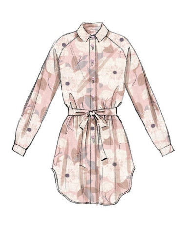 Modello di camicie, tuniche e cintura - McCall's 7472