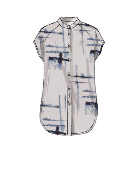 Modello di camicie, tuniche e cintura - McCall's 7472
