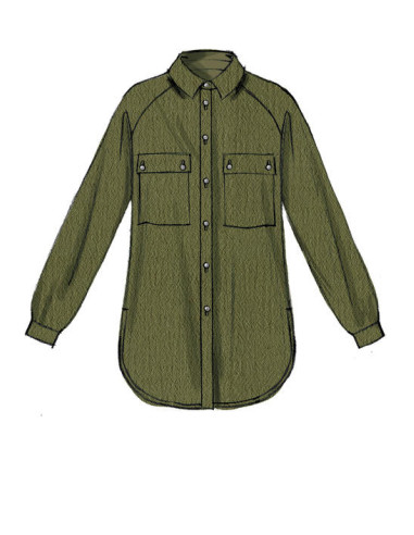 Modello di camicie, tuniche e cintura - McCall's 7472