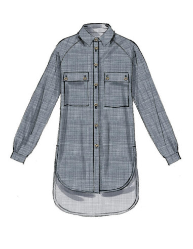 Modello di camicie, tuniche e cintura - McCall's 7472