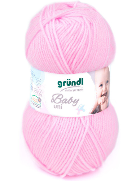 Fil layette Baby uni Gründl