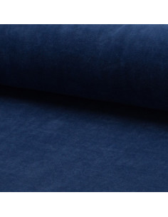 Tessuto velluto nicky - Blu jeans